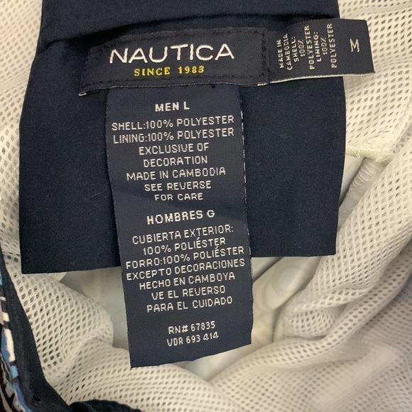 Men’s Nautica Board Shorts /Swim Trunks Size Large NWT - Picture 4 of 6